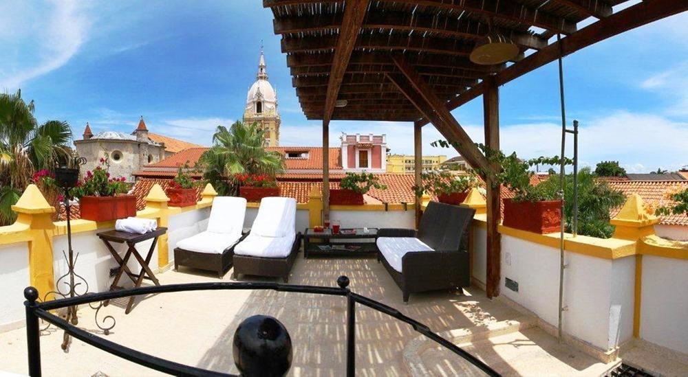 Hotel Boutique Casa Del Arzobispado Cartagena Eksteriør bilde