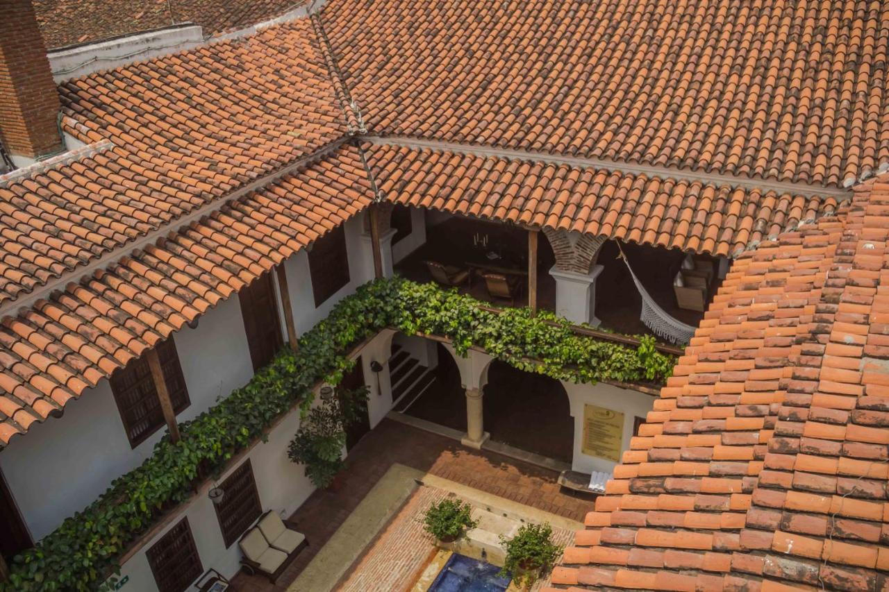 Hotel Boutique Casa Del Arzobispado Cartagena Eksteriør bilde