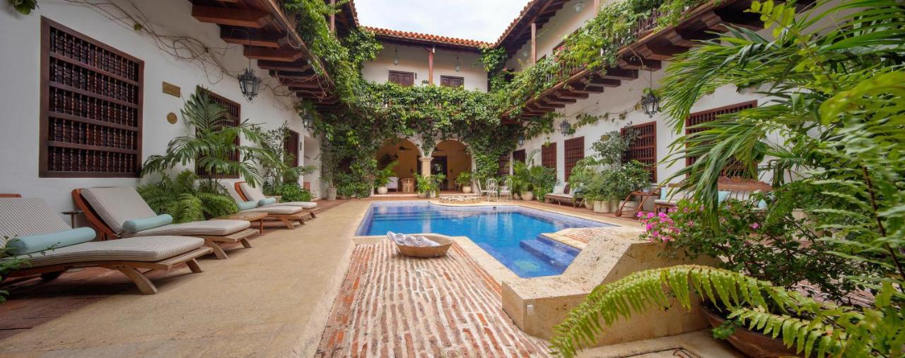 Hotel Boutique Casa Del Arzobispado Cartagena Eksteriør bilde
