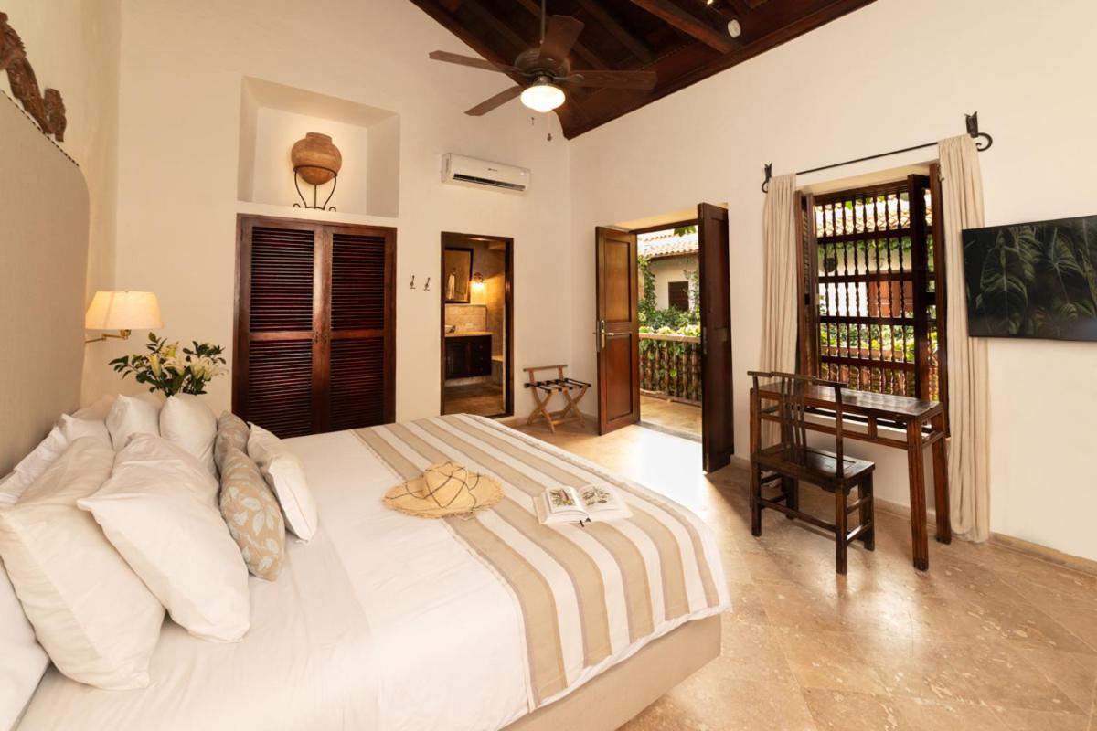 Hotel Boutique Casa Del Arzobispado Cartagena Eksteriør bilde