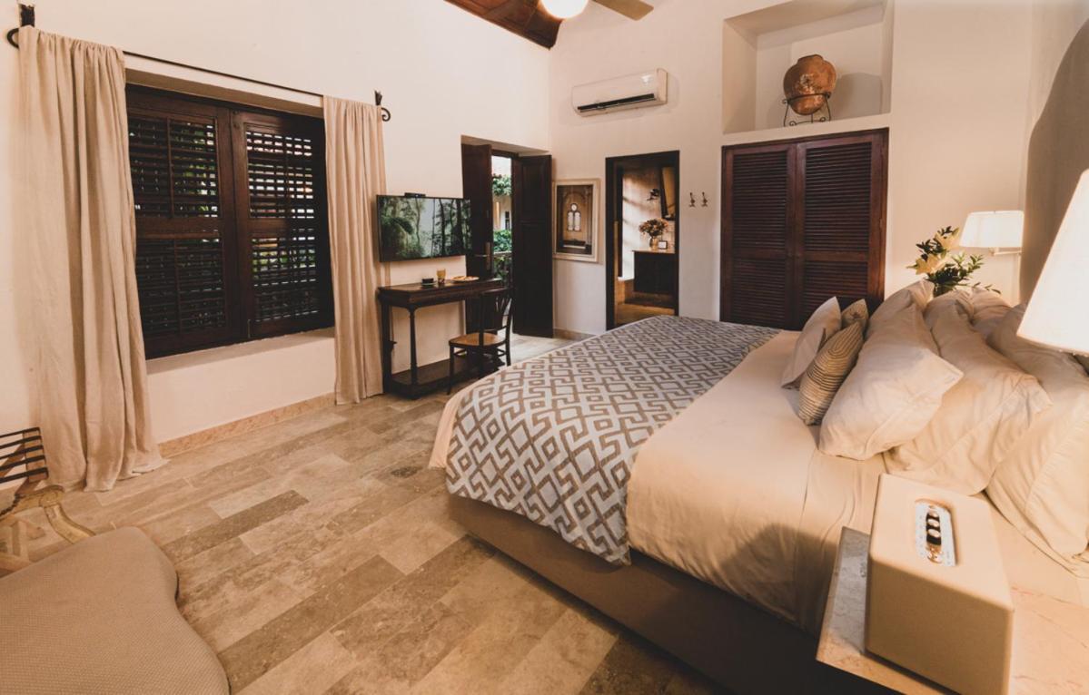 Hotel Boutique Casa Del Arzobispado Cartagena Eksteriør bilde