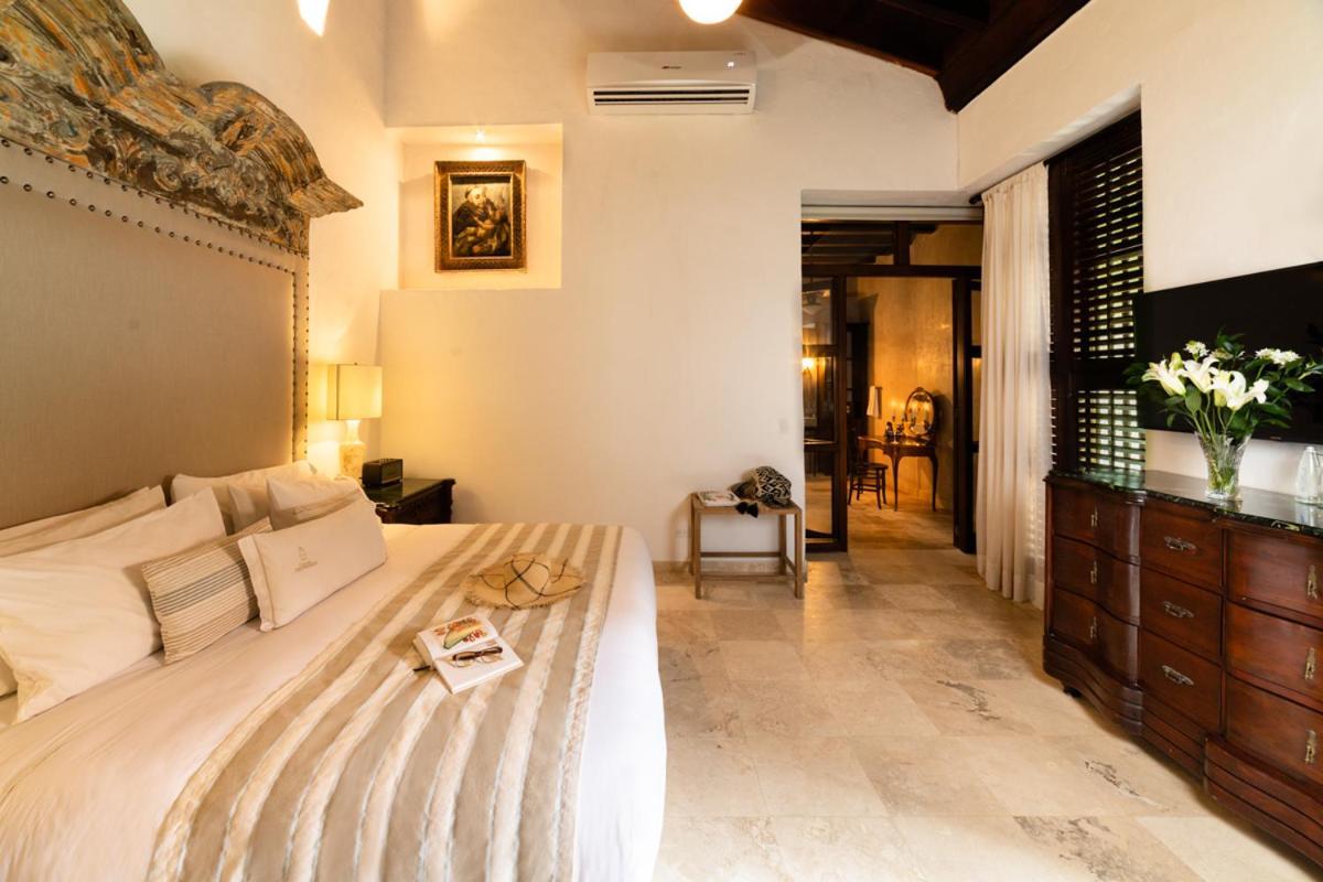 Hotel Boutique Casa Del Arzobispado Cartagena Eksteriør bilde